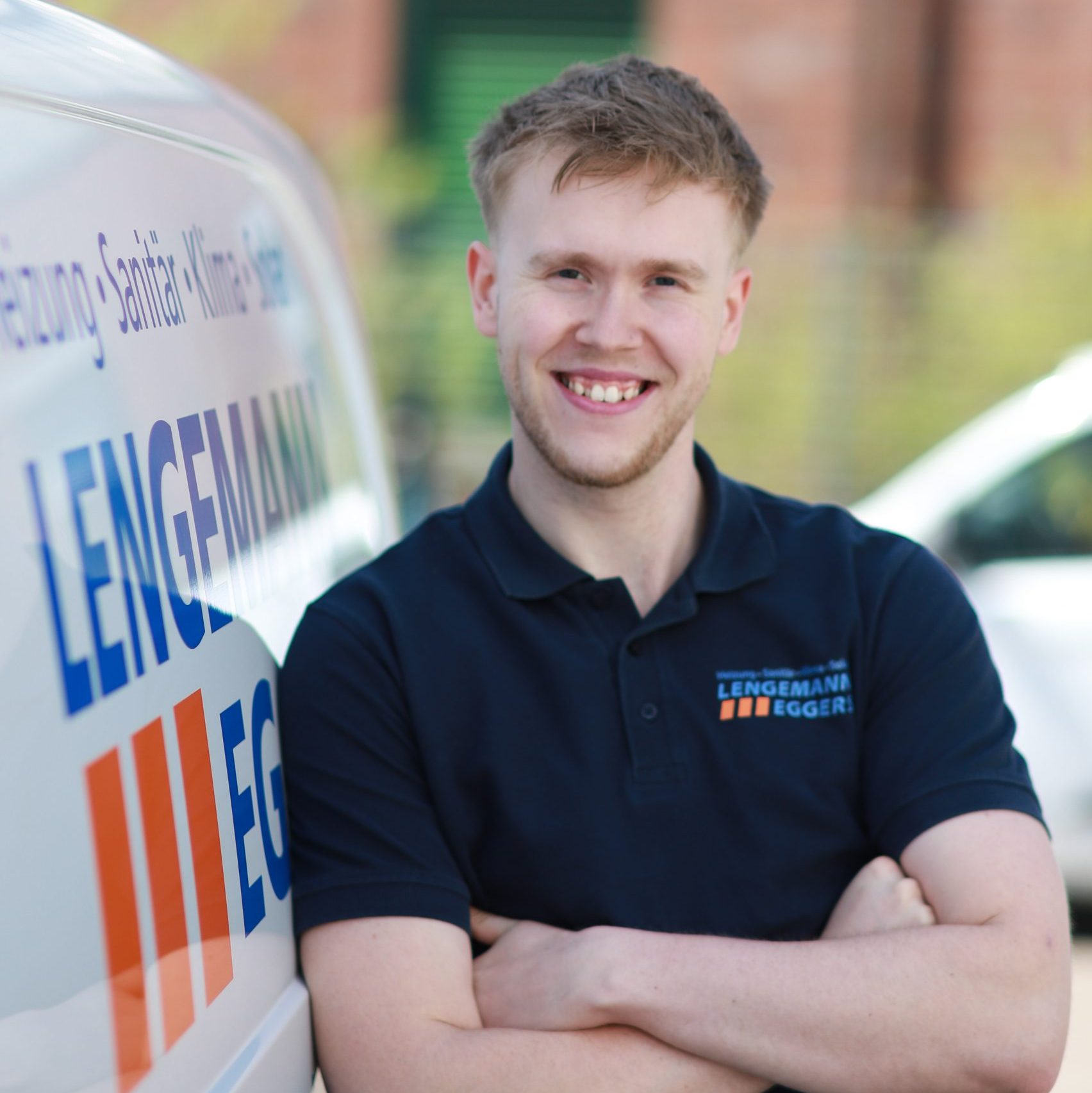 Mitarbeiter Cedric Lotz